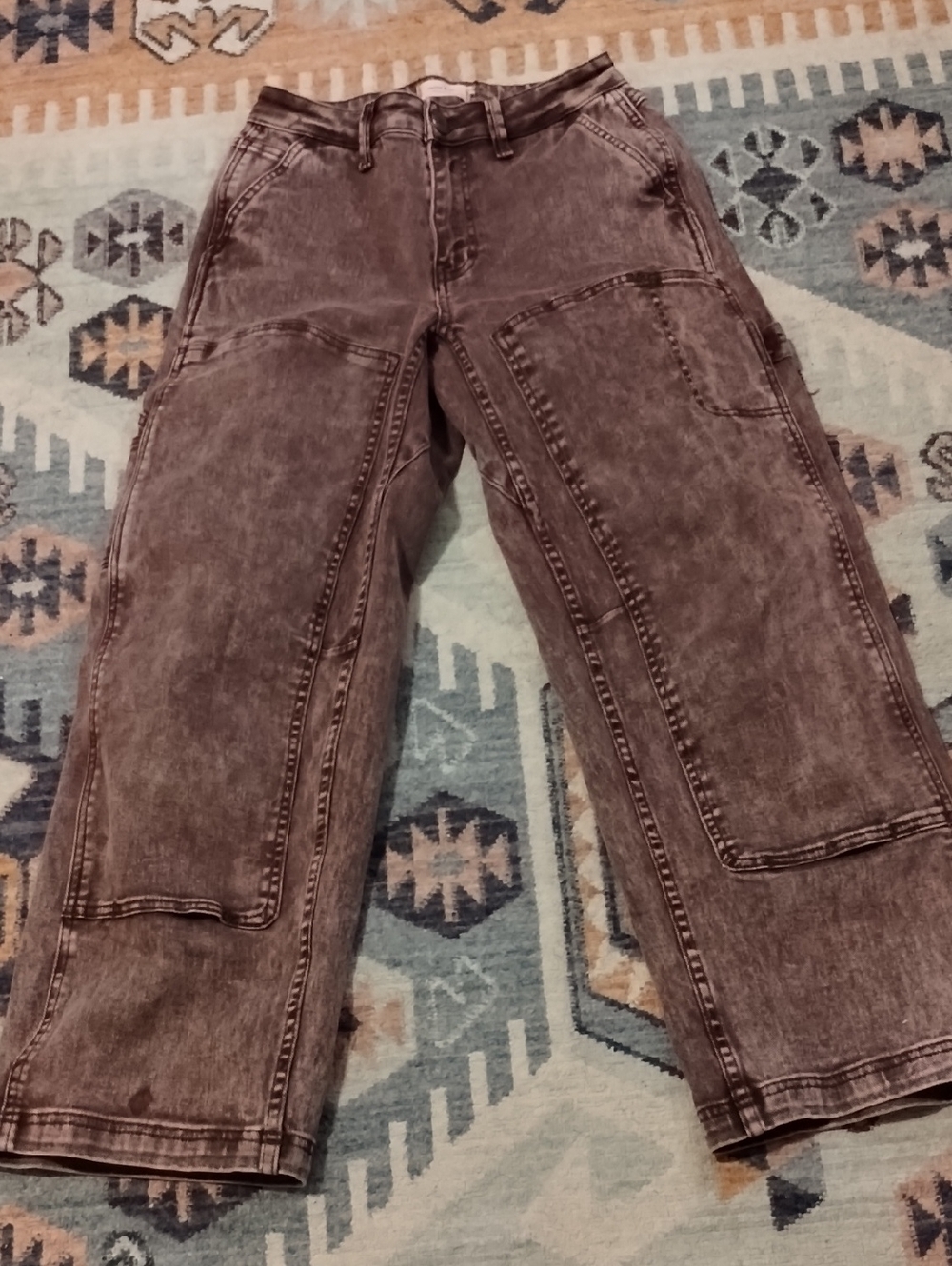 Ripton Twill Utility Pants 27x28 Brownish Purple